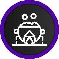 Cauldron Creative Icon Design vector