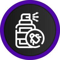 Spray Bottle Creative Icon Design vector