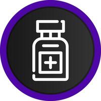 diseño de icono creativo de medicamentos vector