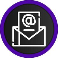 Email Marketing Creative Icon Design vector