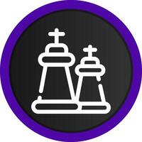 Chess Creative Icon Design vector