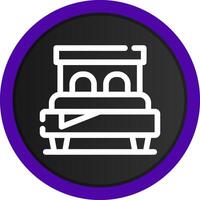 diseño de icono creativo de cama vector