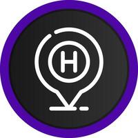 Location Creative Icon Design vector