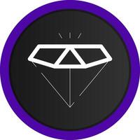 Diamond Creative Icon Design vector