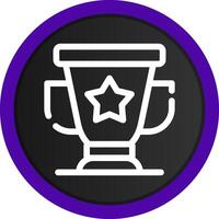 Trophy Creative Icon Design vector