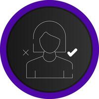 Decision Creative Icon Design vector