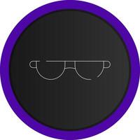 Glasses Creative Icon Design vector