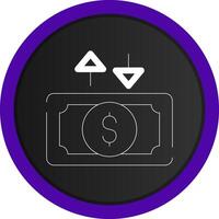 Cash Flow Creative Icon Design vector