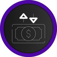 Cash Flow Creative Icon Design vector