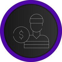 Theft Creative Icon Design vector