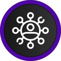 Network Creative Icon Design vector