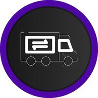 Supply Chain Creative Icon Design vector