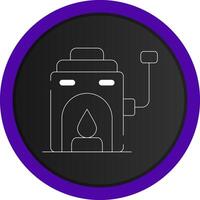 Furnace Creative Icon Design vector