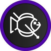 Spearfishing Creative Icon Design vector