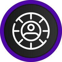 Targeting Creative Icon Design vector