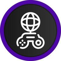 Global Gaming Creative Icon Design vector