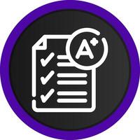 Grade Creative Icon Design vector