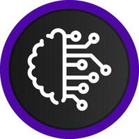 Neural Engineering Creative Icon Design vector