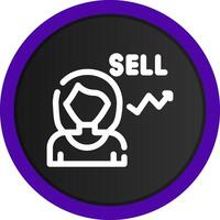 Stocks Up And Down Creative Icon Design vector