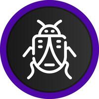 Bug Creative Icon Design vector