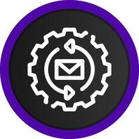 Marketing Automation Creative Icon Design vector