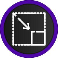 Downsizing Creative Icon Design vector