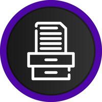 Project Inbox Creative Icon Design vector