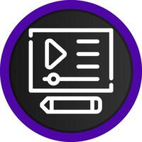 Create Content Creative Icon Design vector