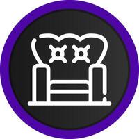 Armchair Creative Icon Design vector