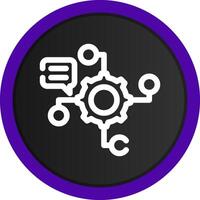 Business Automation Creative Icon Design vector