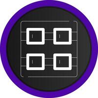 Mortuary Creative Icon Design vector