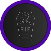 People Coffin Creative Icon Design vector