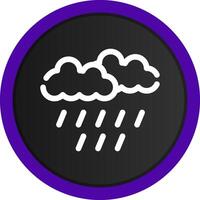 Rainy Day Creative Icon Design vector