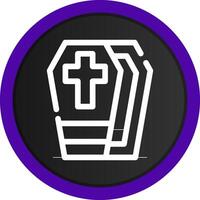 Coffin Creative Icon Design vector