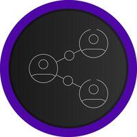 Connected People Creative Icon Design vector