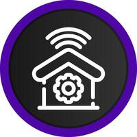 Home Automation Creative Icon Design vector