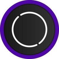 Circle Creative Icon Design vector