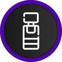 Self Service Terminal Creative Icon Design vector