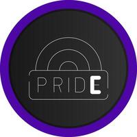 Pride Creative Icon Design vector