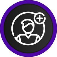 Create an Account Creative Icon Design vector