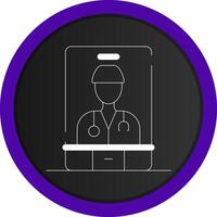 Ar Surgery Creative Icon Design vector