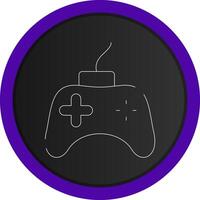 juego controlador creativo icono diseño vector
