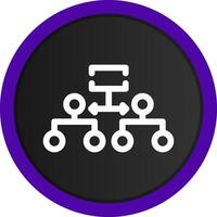 Labeled Hierarchy Creative Icon Design vector