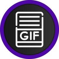 GIFs Creative Icon Design vector