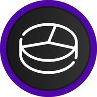 3D Pie Creative Icon Design vector