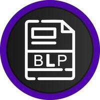 BLP Creative Icon Design vector