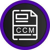 CCM Creative Icon Design vector