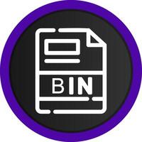 BIN Creative Icon Design vector