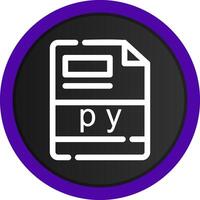 py Creative Icon Design vector