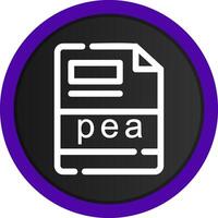 pea Creative Icon Design vector